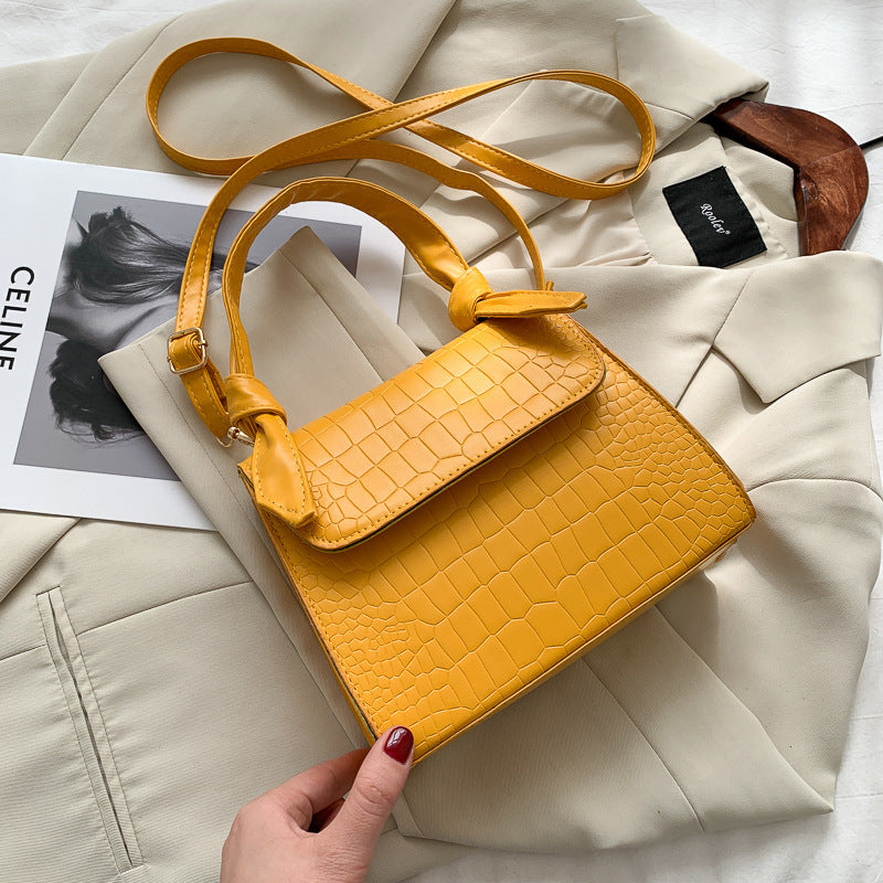 "Chic Retro Shoulder Bag – Small Square Women's Armpit Handbag"