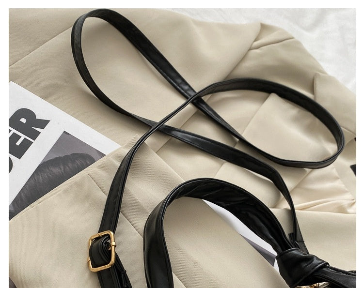 "Chic Retro Shoulder Bag – Small Square Women's Armpit Handbag"